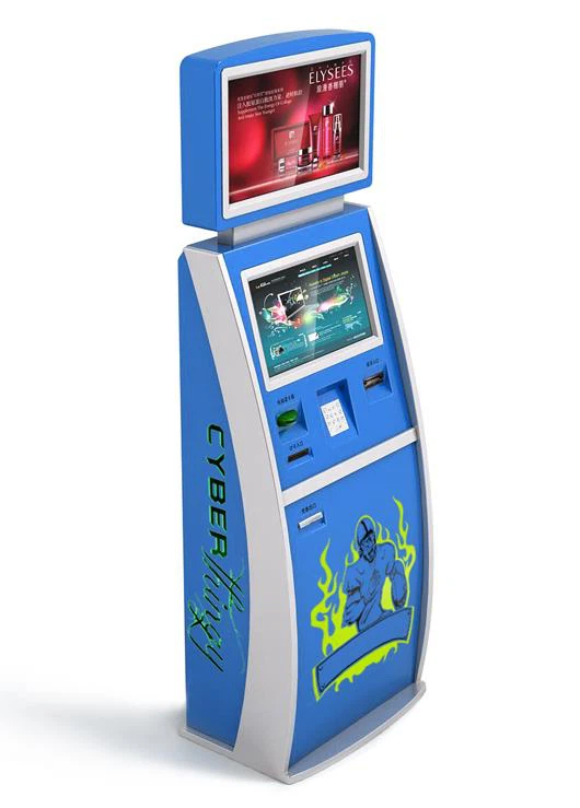 Ticketing Kiosk With Card Dipenser